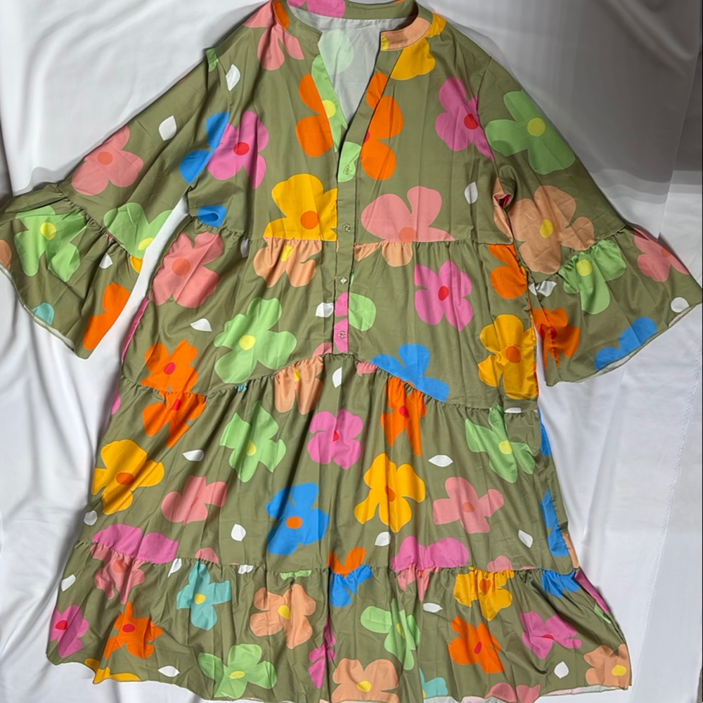 Floral Multicolor Dress